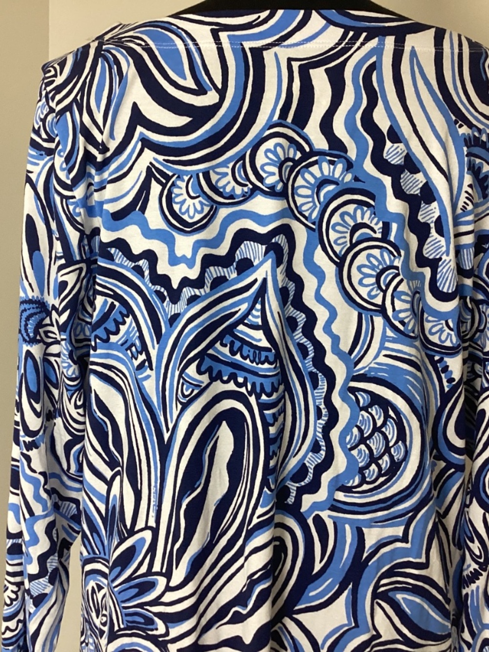 Lilly Pulitzer Maddox Straight Dress sz XXL Resort White Blue UPF 50+ NWOT - Picture 5 of 16